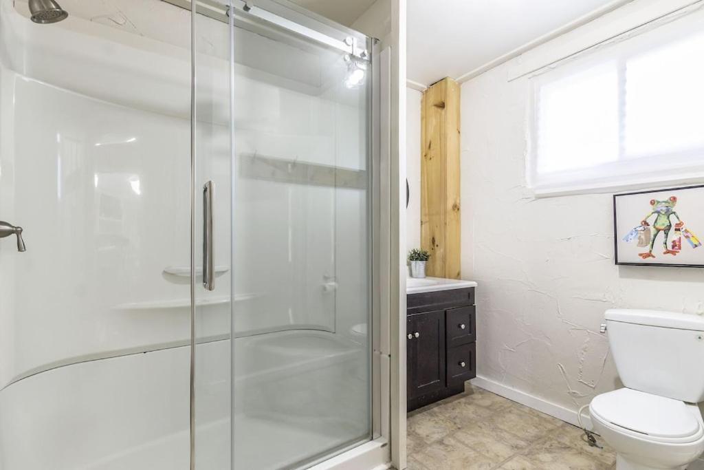 Mountain View-backyard-air-conditioning-bbq-15mins Walk Blue Mountain Village
