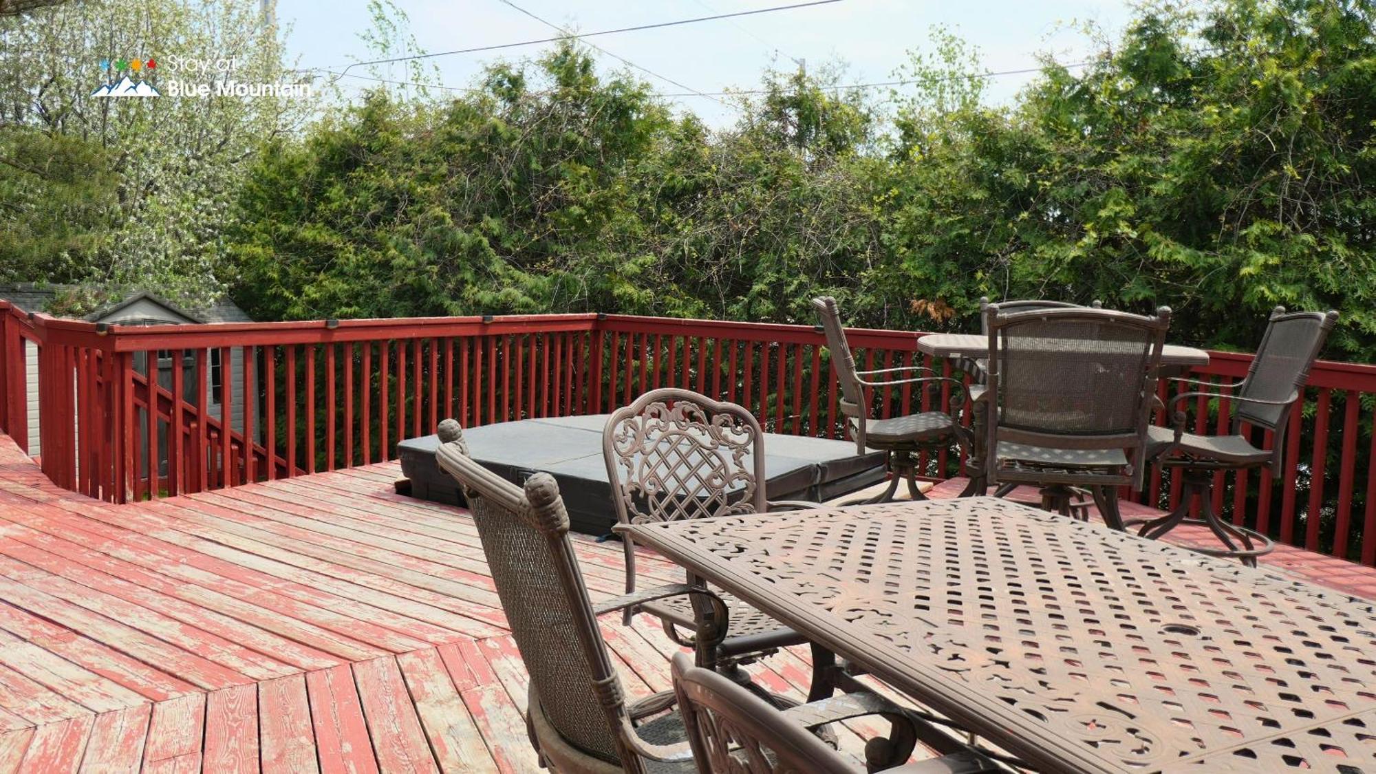 5 Bedrooms, Mountain Views, Steps From Blue Mountain Village, Hot Tub, Bbq * Blue Mountains
