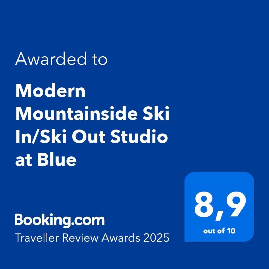 Modern Mountainside In/ski Out At Blue *